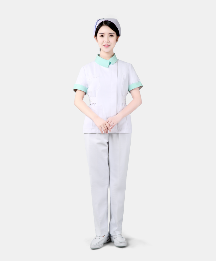 短袖套裝護士服