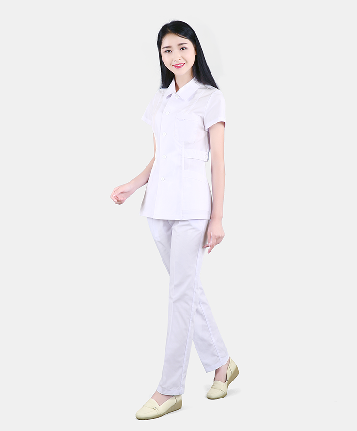 短袖套裝護士服