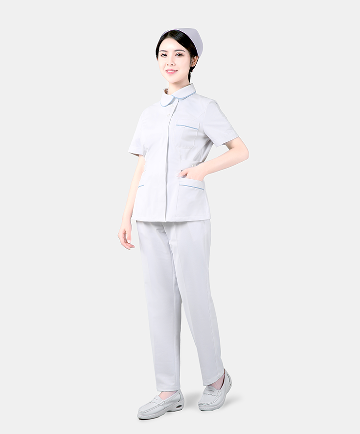 短袖套裝護士服